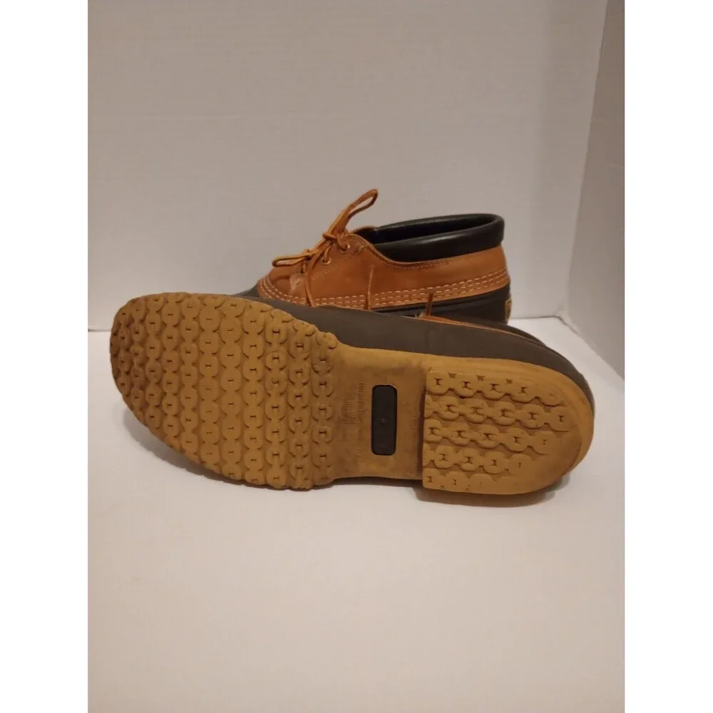 Men's L.L.Bean Boots, Gumshoes Low-Cut Style Size 11